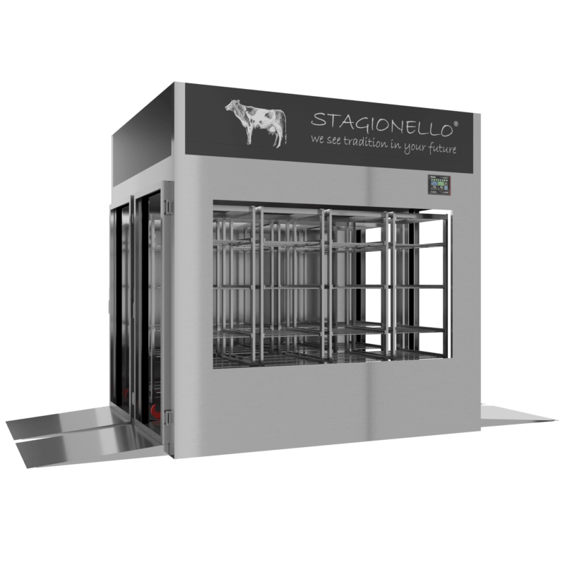 Stagionello® Meat Curing Device 1200 Kg Tunnel GLASS DOOR - Image 2