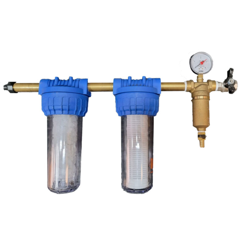 Cartridge filter system (walk-in)